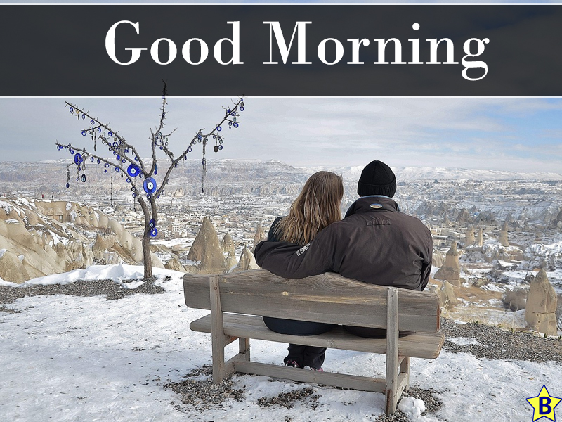couple good morning winter nature images