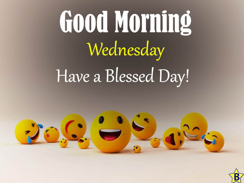 good morning emoji wednesday images